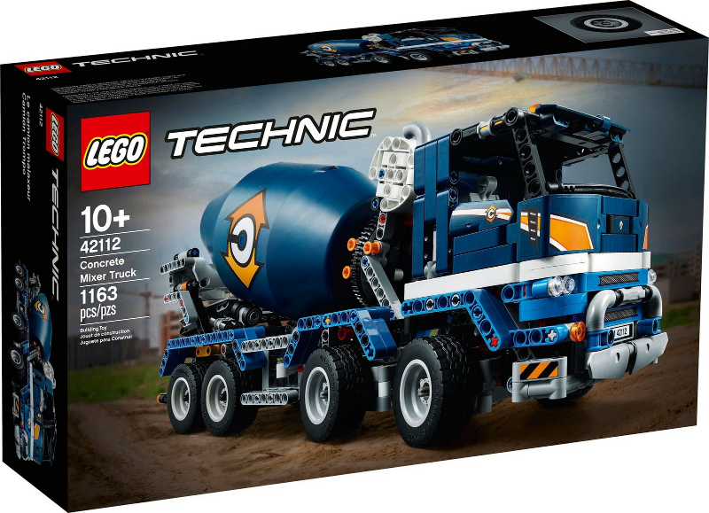LEGO Technic Concrete Mixer Truck 42112 – Retired & Sealed
