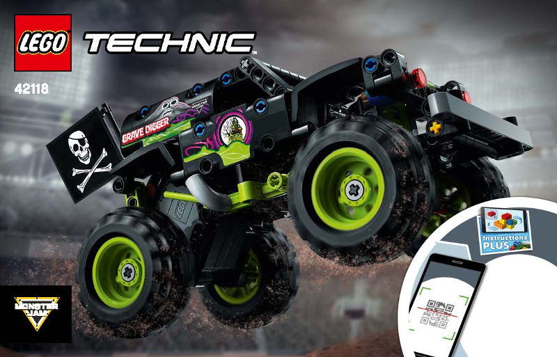 LEGO Monster Jam Grave Digger 42118 – Retired & Sealed