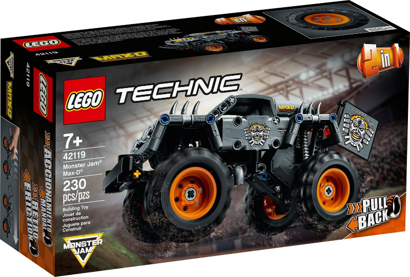LEGO Monster Jam Max D 42119 – Retired & Sealed