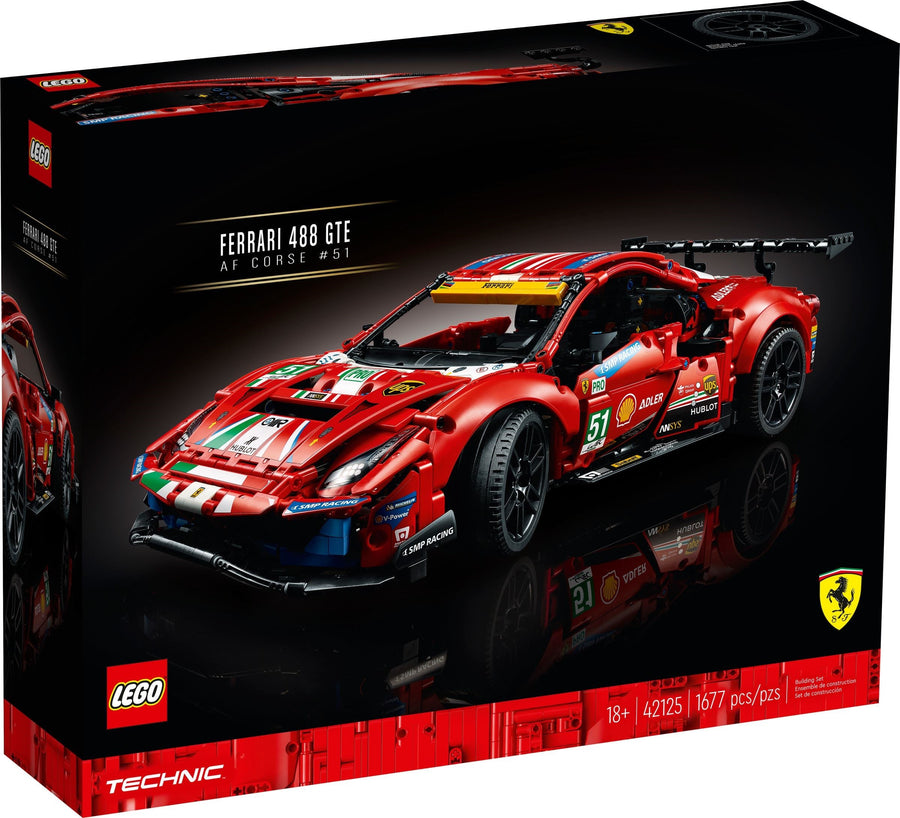 LEGO Ferrari 488 GTE 'AF Corse #51' 42125 – Retired & Sealed