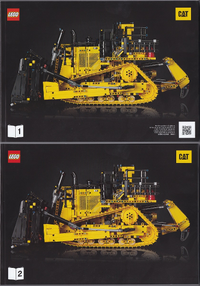 LEGO 42131 Cat D11 Bulldozer 42131 sealed box view 3