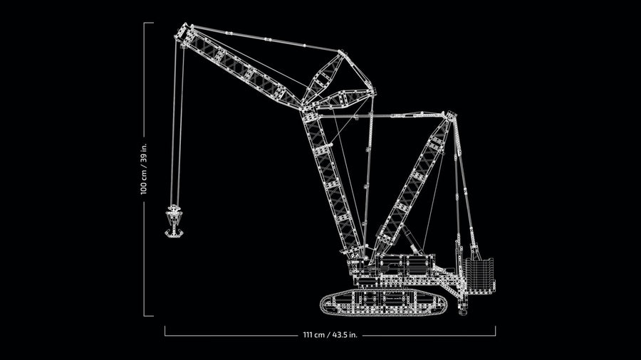 LEGO Technic Liebherr Crawler Crane LR 13000 42146 – Retired & Sealed