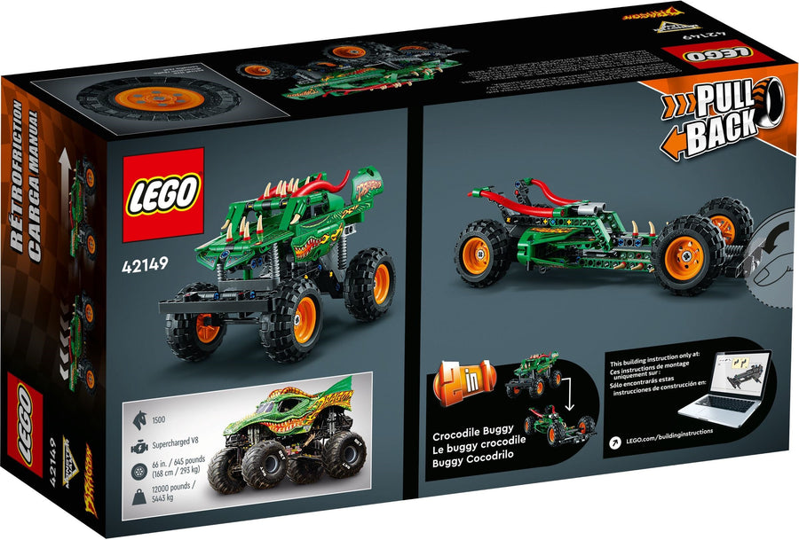 LEGO Monster Jam Dragon 42149 – Retired & Sealed