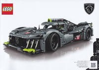 LEGO 42156 Peugeot 9X8 24H Le Mans Hybrid Hypercar 42156 sealed box view 3