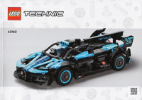 LEGO 42162 Bugatti Bolide Agile Blue 42162 sealed box view 3