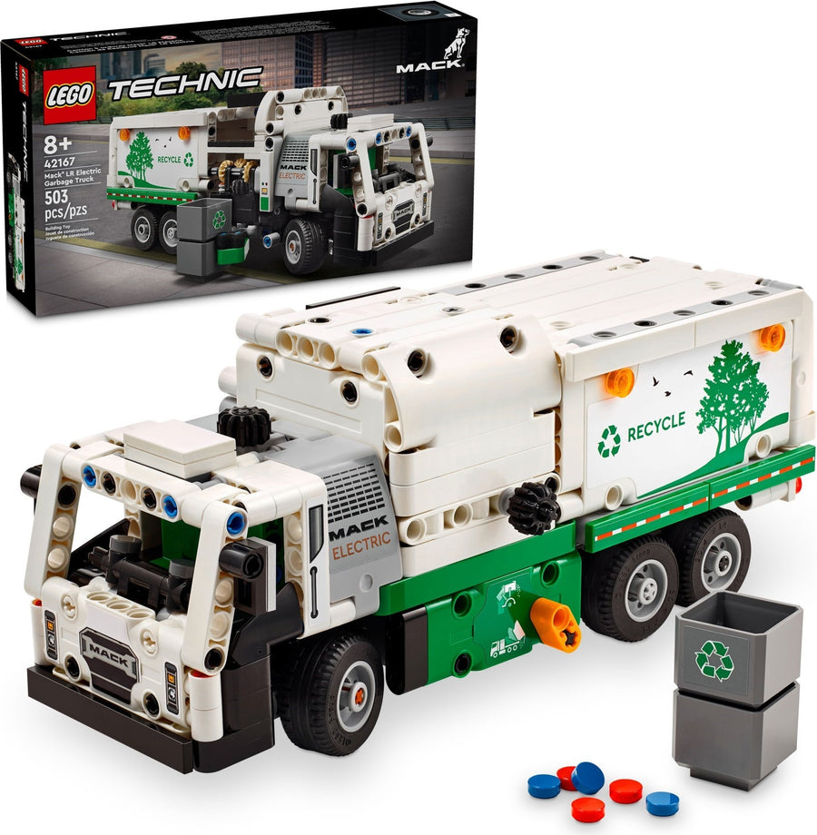 LEGO Mack LR Electric Garbage Truck 42167 – Sealed UK Stock