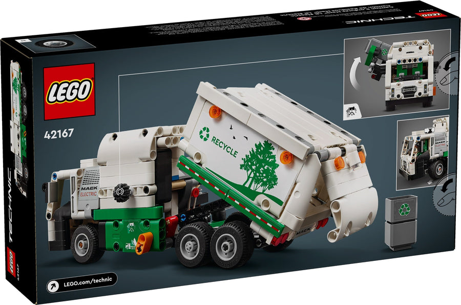 LEGO Mack LR Electric Garbage Truck 42167 – Sealed UK Stock