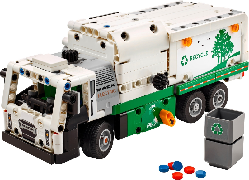 LEGO Mack LR Electric Garbage Truck 42167 – Sealed UK Stock