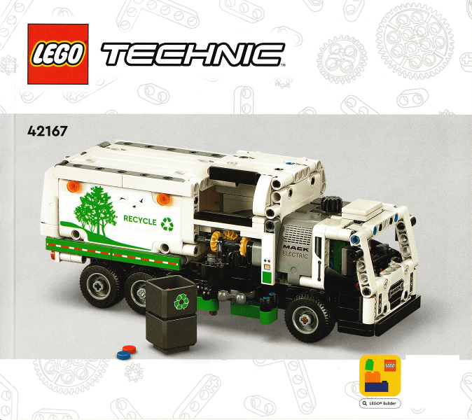 LEGO Mack LR Electric Garbage Truck 42167 – Sealed UK Stock