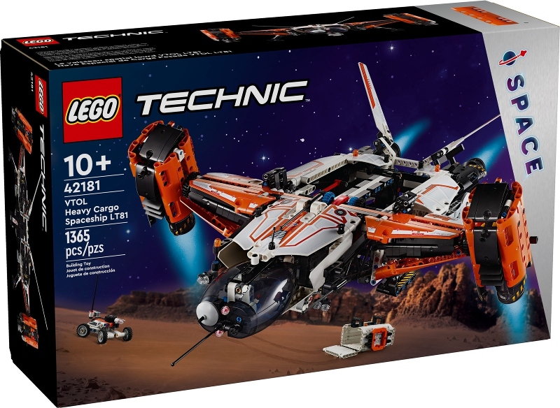 LEGO 42181 VTOL Heavy Cargo Spaceship LT81 42181 sealed box front