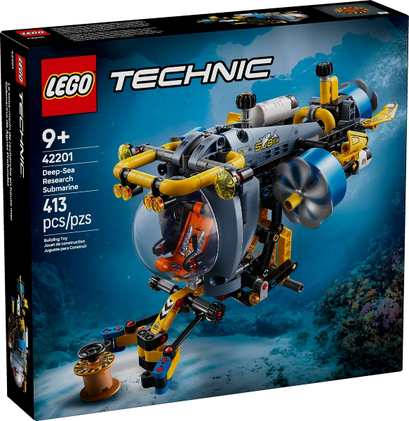 LEGO 42201 Deep-Sea Research Submarine 42201 sealed box front