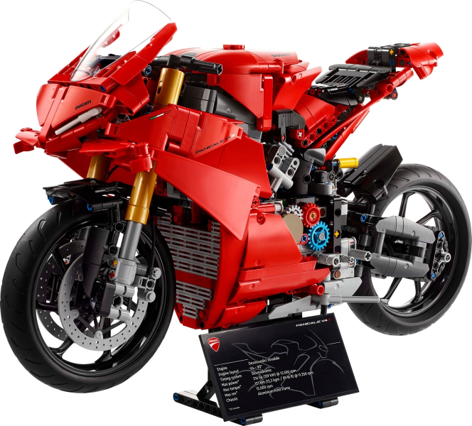 LEGO Ducati Panigale V4 S Motorcycle 42202 – Sealed UK Stock