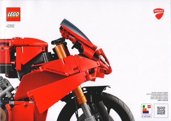 LEGO Ducati Panigale V4 S Motorcycle 42202 – Sealed UK Stock
