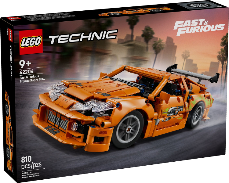 LEGO Fast and Furious Toyota Supra MK4 42204 – Sealed UK Stock