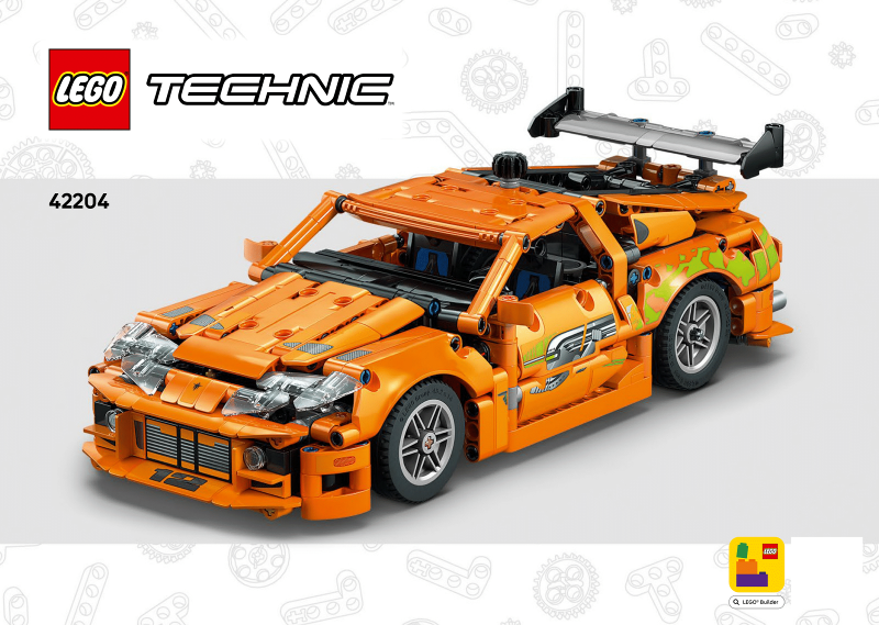LEGO Fast and Furious Toyota Supra MK4 42204 – Sealed UK Stock