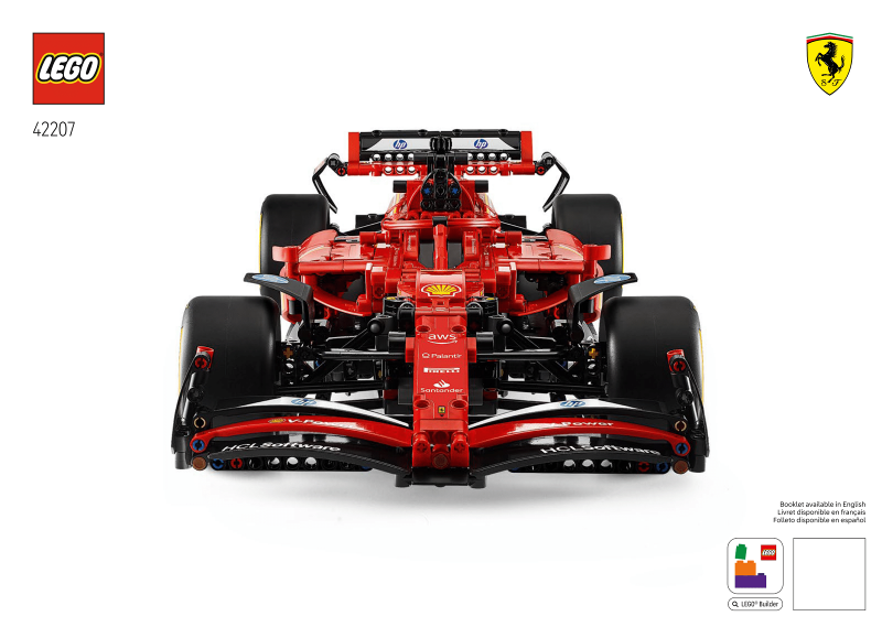 LEGO Ferrari SF-24 F1 Car 42207 – Rare & Sealed
