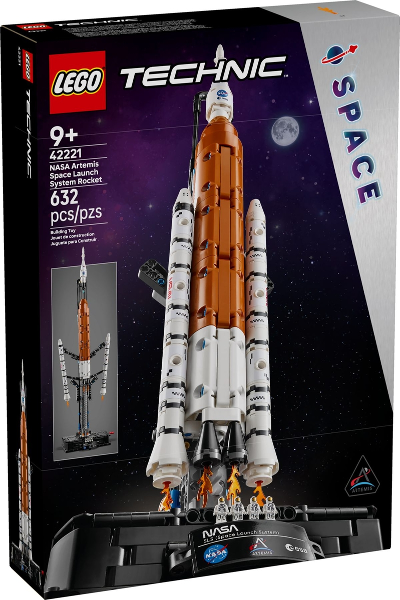 LEGO NASA Artemis Space Launch System Rocket 42221 – Sealed UK Stock