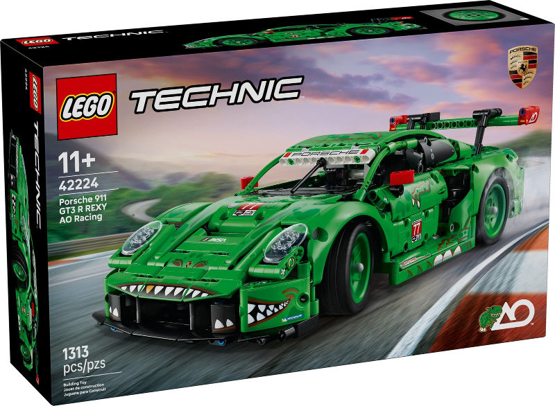 LEGO 42224 Porsche 911 GT3 R REXY AO Racing 42224 sealed box front