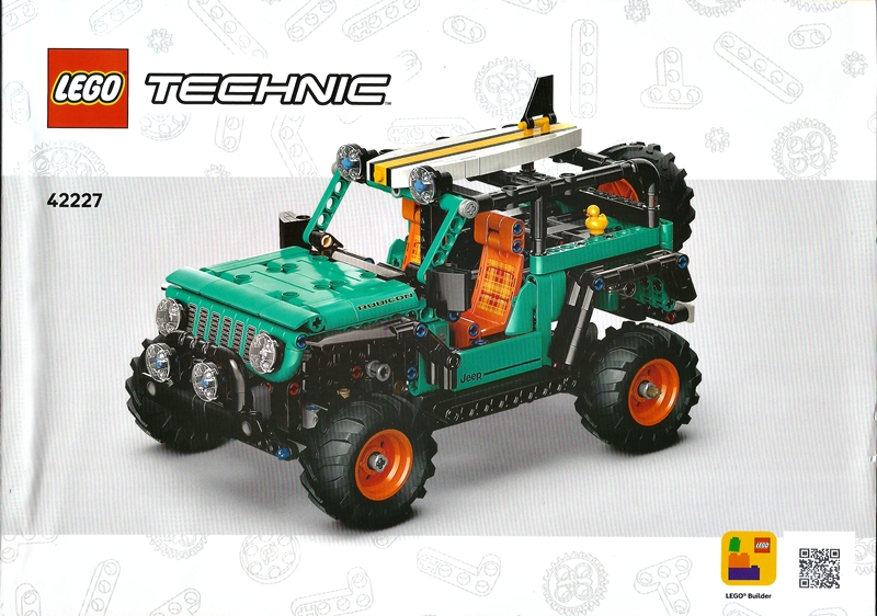 LEGO Jeep Wrangler Rubicon SUV 42227 – Sealed UK Stock