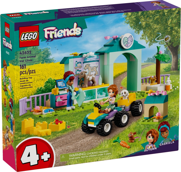 LEGO Farm Animal Vet Clinic 42632 – Sealed UK Stock
