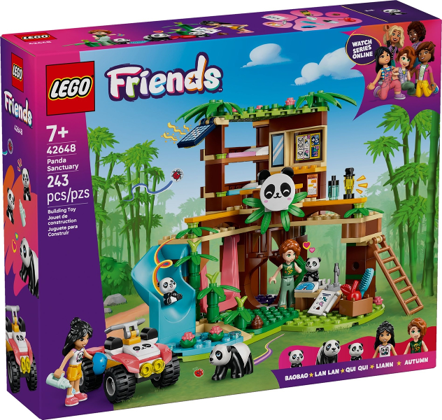 LEGO 42648 Panda Sanctuary Animal Care 42648 sealed box front