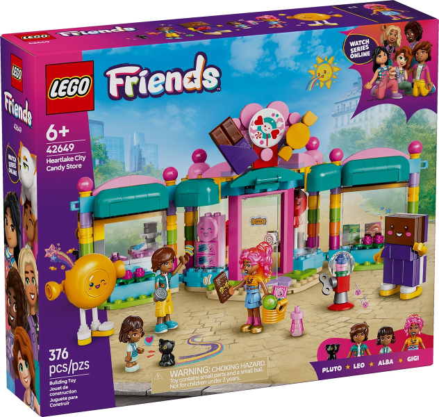 LEGO 42649 Heartlake City Candy Store 42649 sealed box front