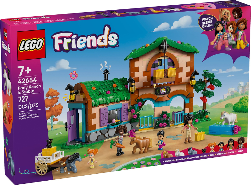 LEGO 42654 Pony Ranch & Stable 42654 sealed box front