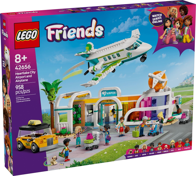 LEGO 42656 Heartlake City Airport and Airplane 42656 sealed box front