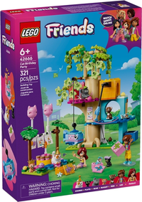 LEGO 42666 Cat Birthday Party & Tree House 42666 sealed box front