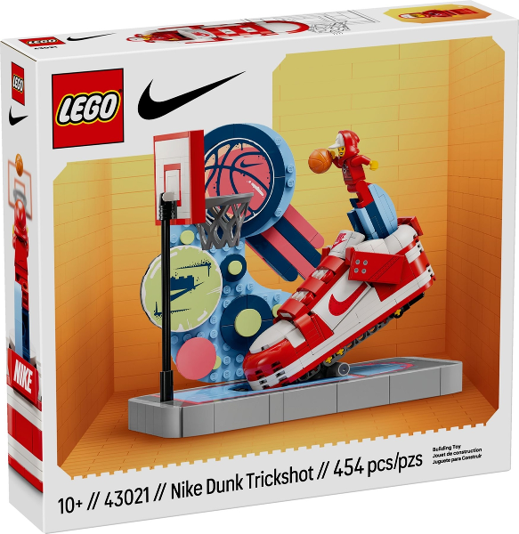LEGO 43021 Nike Dunk Trickshot 43021 sealed box front