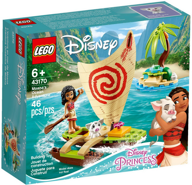 LEGO Moana's Ocean Adventure 43170 – Retired & Sealed