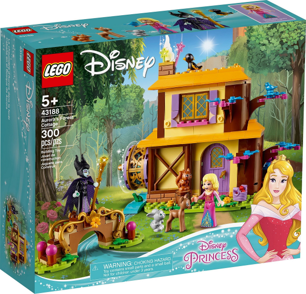 LEGO Aurora's Forest Cottage 43188 – Retired & Sealed