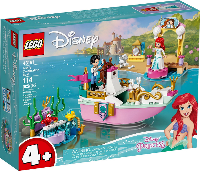 LEGO Ariel's Celebration Boat 43191 – Retired & Sealed