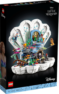 LEGO 43225 The Little Mermaid Royal Clamshell 43225 sealed box front