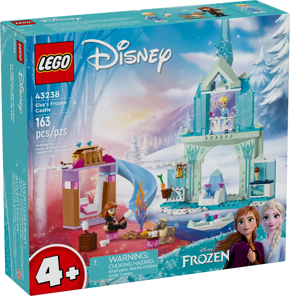 LEGO Elsa's Frozen Castle 43238 – Sealed UK Stock
