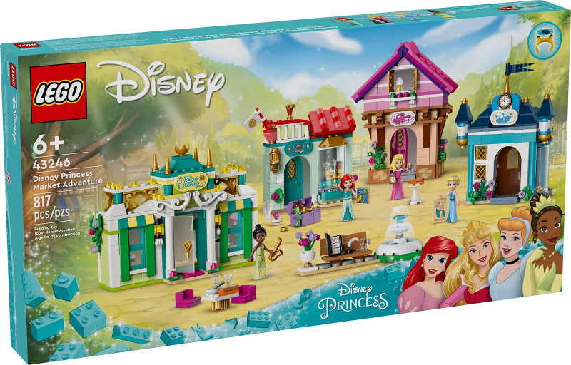 LEGO Princess Market Adventure 43246 – Sealed UK Stock