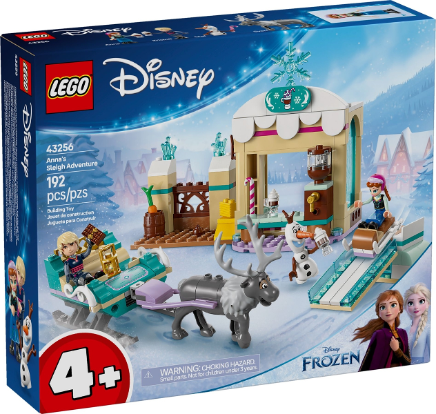 LEGO Anna's Sleigh Adventure 43256 – Sealed UK Stock
