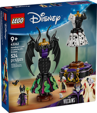 LEGO 43262 Maleficent's and Cruella de Vil's Dresses 43262 sealed box front