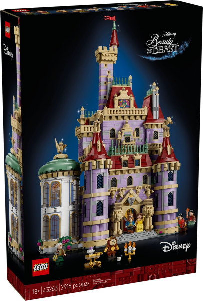 LEGO Beauty and the Beast Castle 43263 – Sealed UK Stock