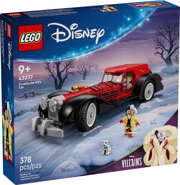 LEGO 43277 Cruella De Vil's Car 43277 sealed box front