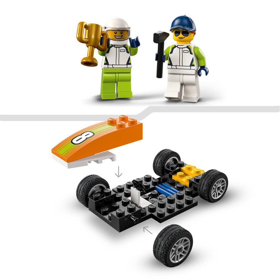 LEGO City Great Vehicles Race Car F1 Style Toy for 60322 – Retired & Sealed