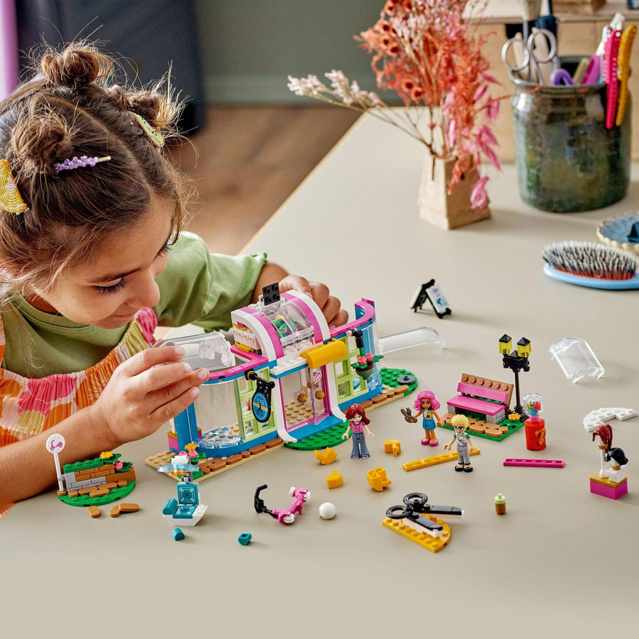 LEGO Friends Hair Salon, Toy Hairdressing Set with 41743 – Retired & Sealed