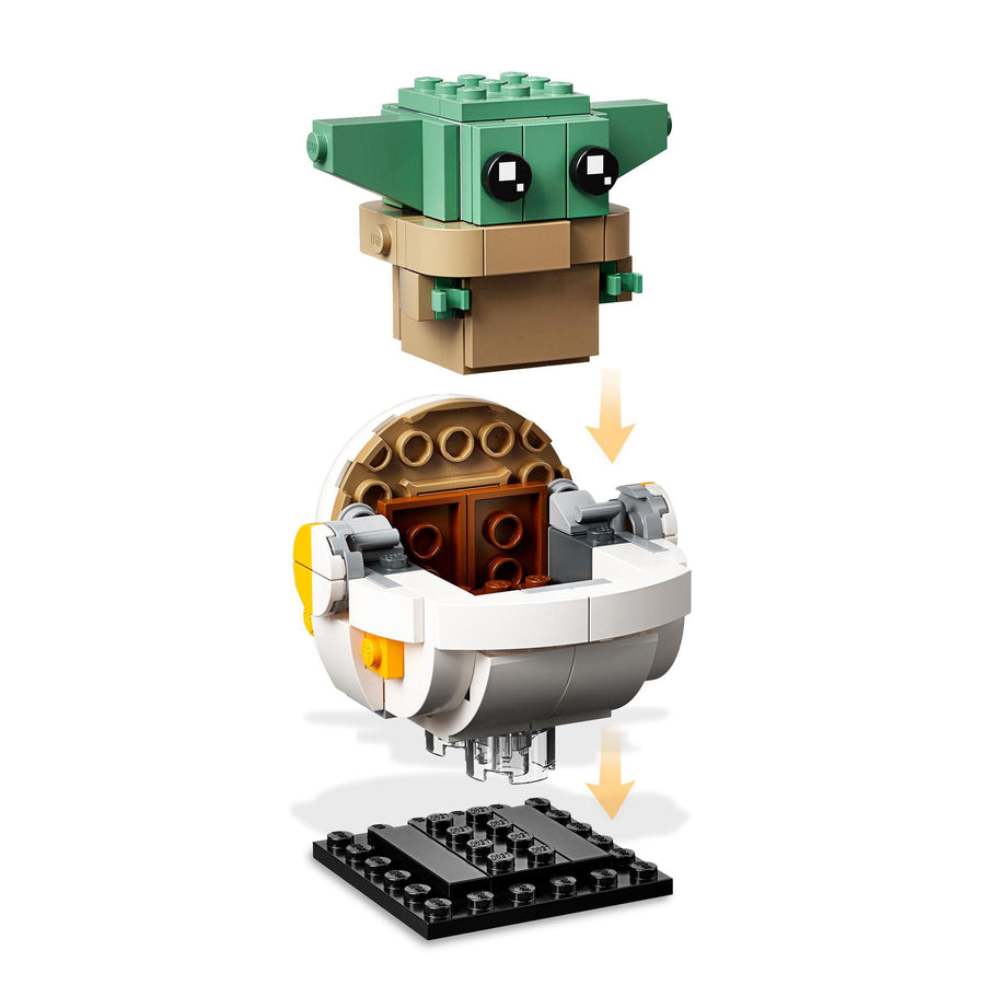 LEGO BrickHeadz Star Wars The Mandalorian & The Child 75317 – Retired & Sealed