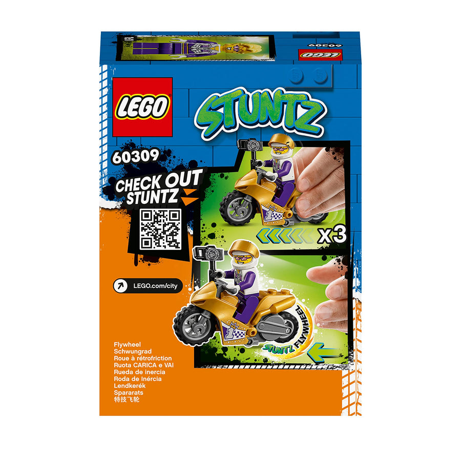 LEGO City Stuntz Selfie Stunt Bike Show Set with 60309 – Retired & Sealed