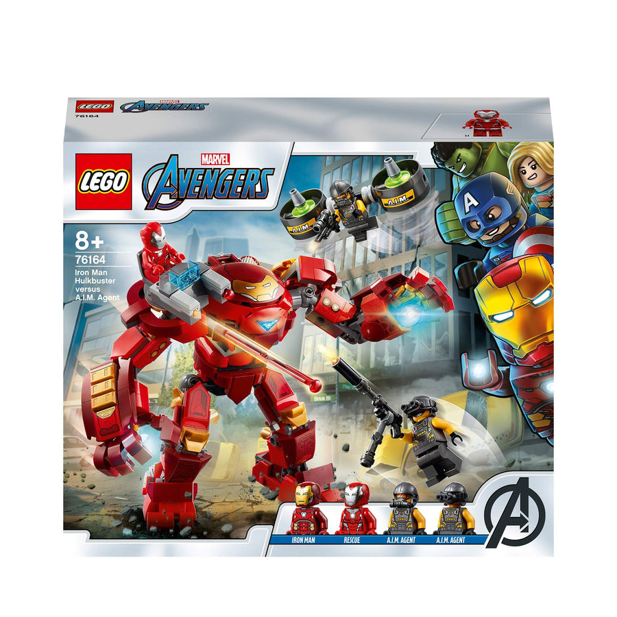 LEGO Super Heroes Iron Man Hulkbuster versus A.I.M. 76164 – Retired & Sealed
