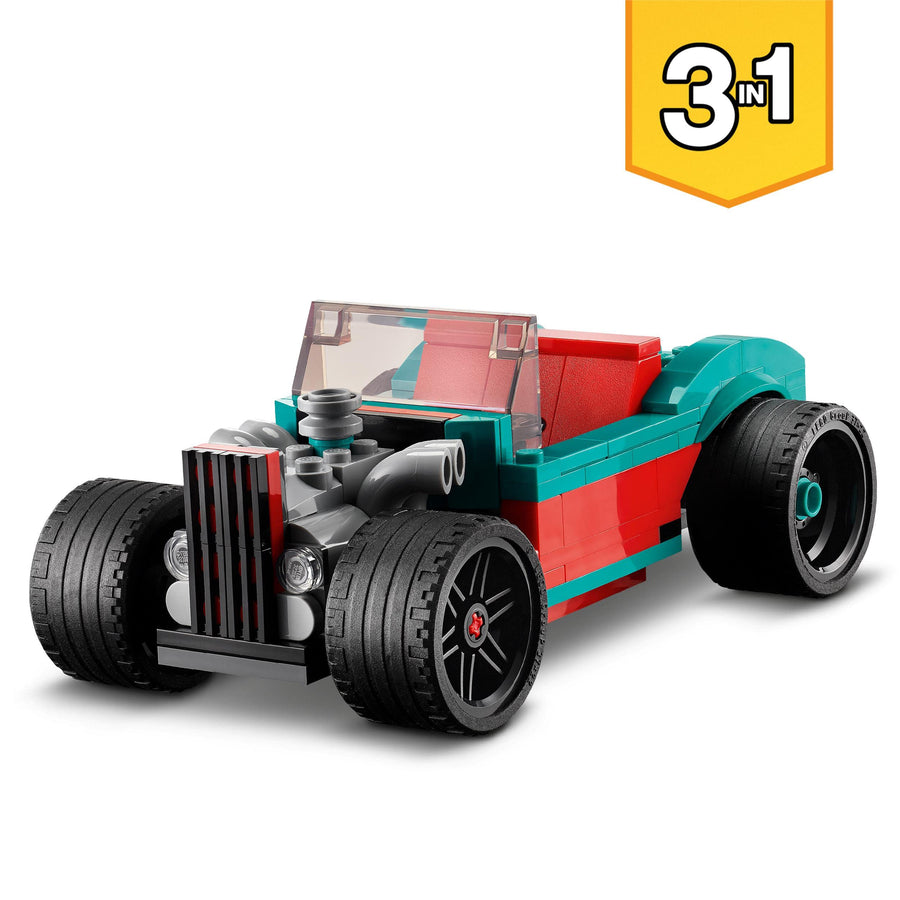LEGO Creator 3in1 Street Racer: Race Car Toy to Muscle 31127 – Retired & Sealed