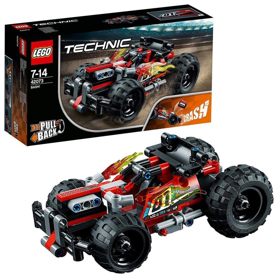 LEGO Technic Rückziehauto, Set für geübte Baumeister 42073 – Retired & Sealed