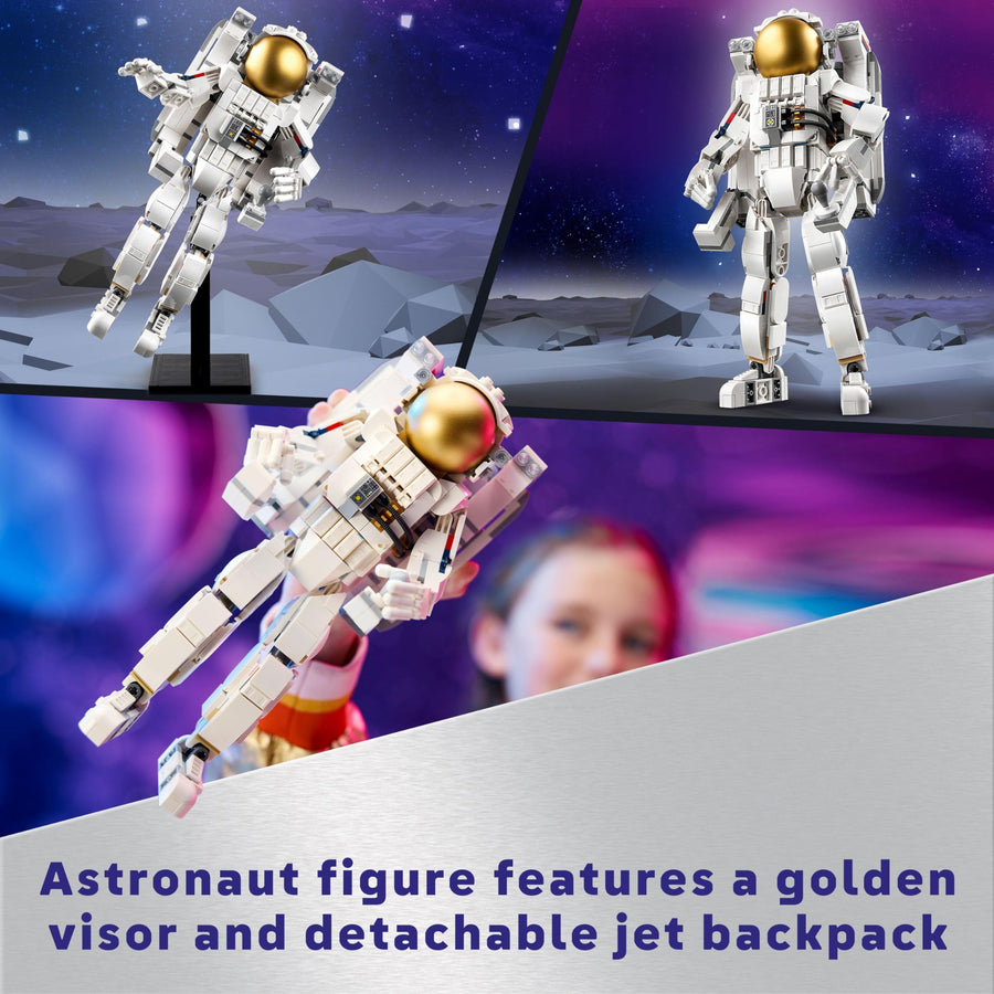 LEGO Creator 3in1 Space Astronaut Toy to Dog Figure to 31152 – Retired & Sealed