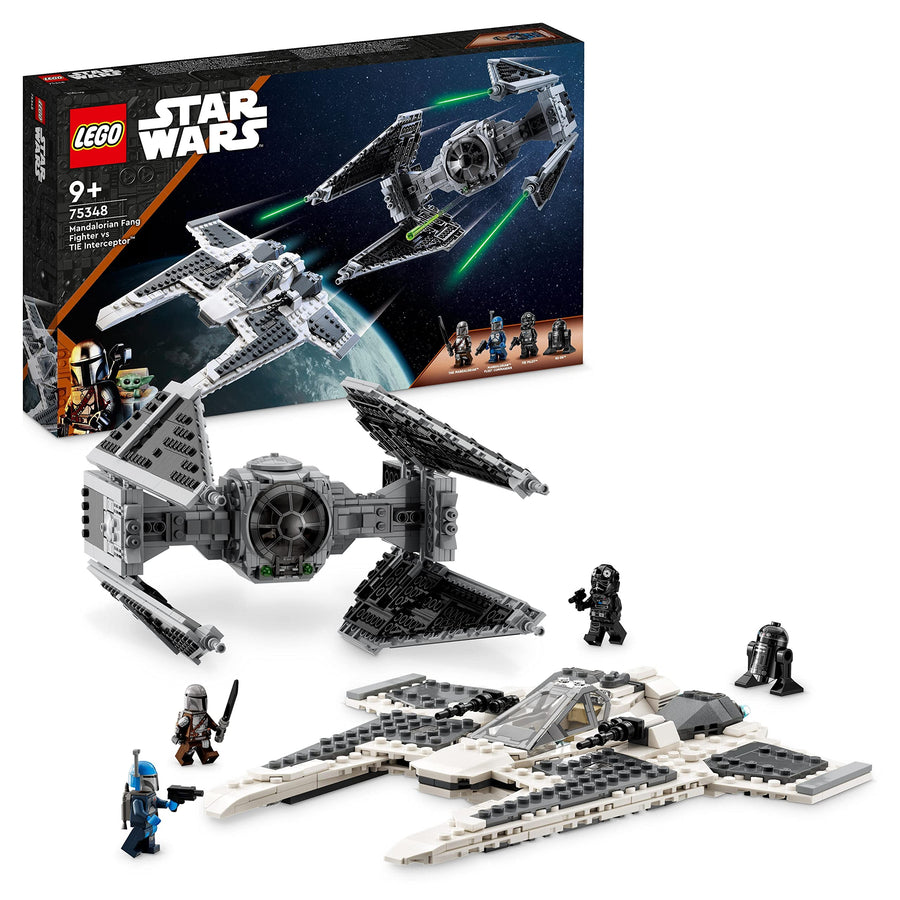 LEGO Star Wars Mandalorian Fang Fighter vs. TIE 75348 – Retired & Sealed