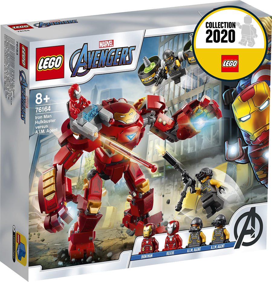 LEGO Super Heroes Iron Man Hulkbuster versus A.I.M. 76164 – Retired & Sealed